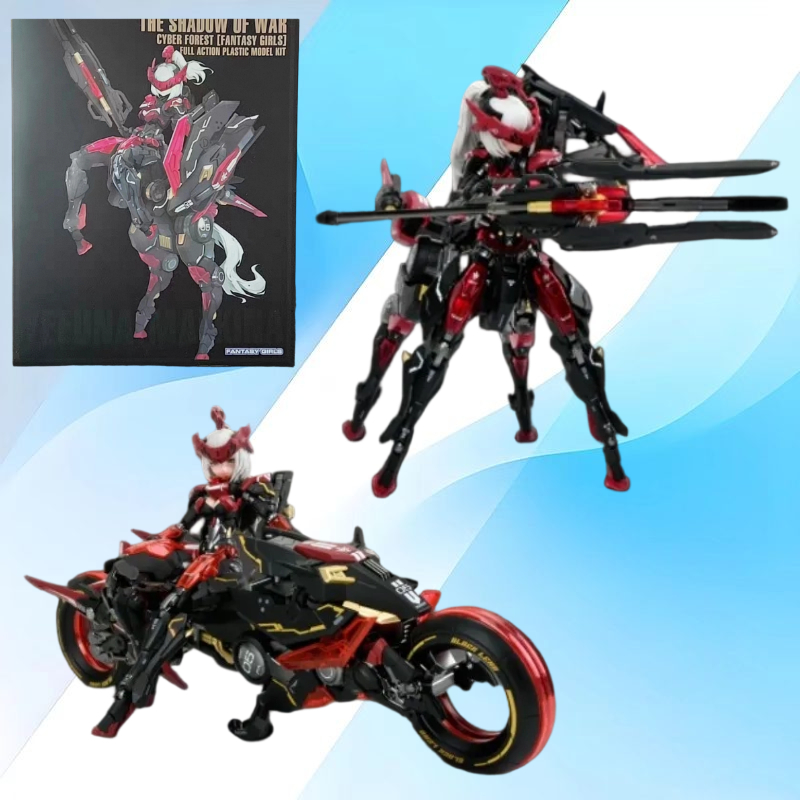 Model Kit Nuke Matrix - 核爆マトリックスオリジナルモデルキット戦争の影イェヴナ・マルキナアニメアクションフィギュア組立モデルおもちゃ子供のためのギフト