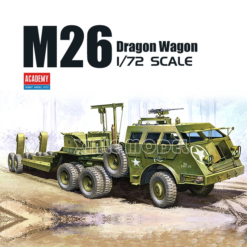 Model Kit Academy - アカデミー 13409 アメリカ戦車輸送車 ドラゴンワゴン 1/72 スケール
