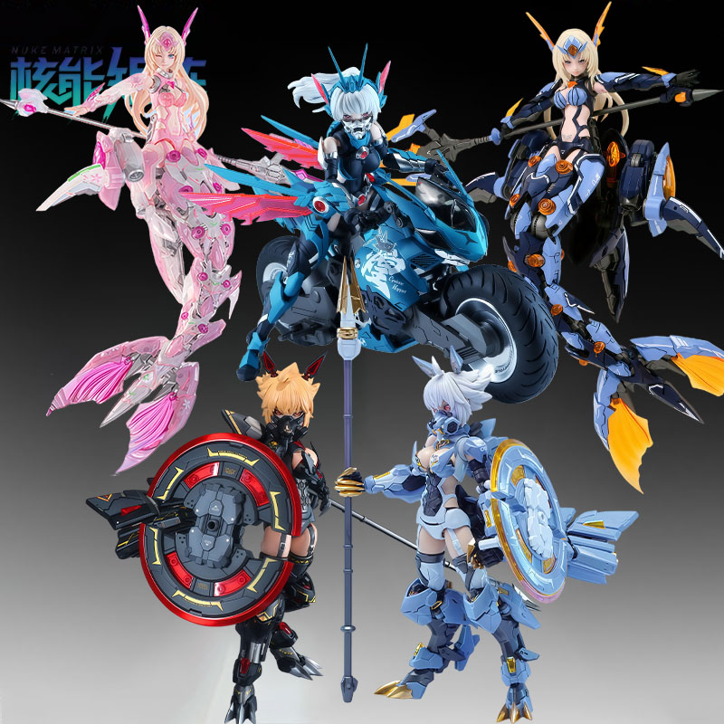 Model Kit Nuke Matrix - NUKE MATRIX オリジナルモデルキット ハリケーン・ロコスト＆マジック・ウルフ＆カリオーラ・ロルフィ＆アビサル・ソングストレス＆フォーリング・チェリーブロッサム
