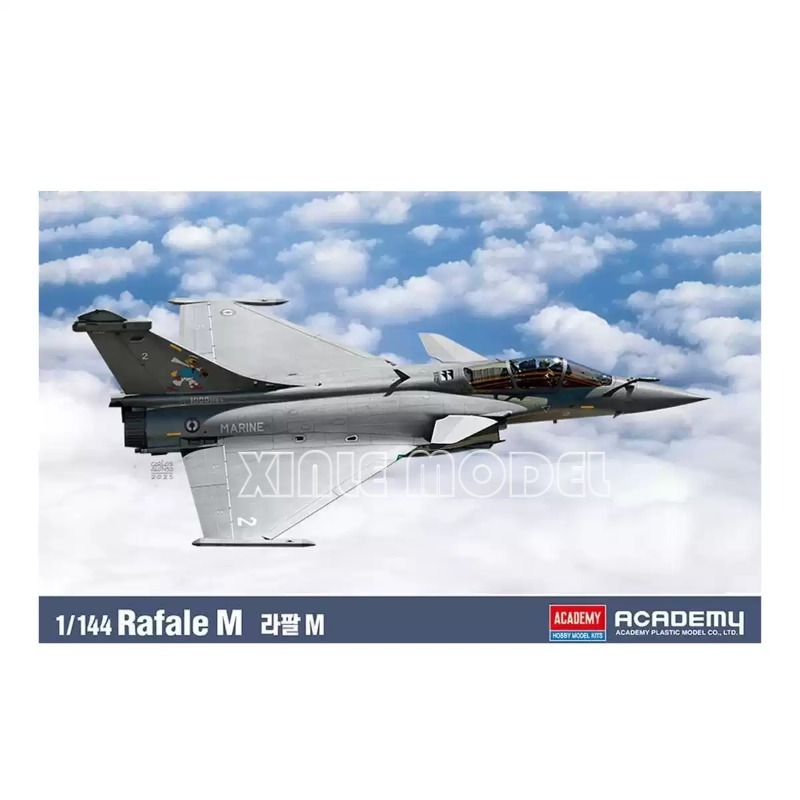 Model Kit Academy - アカデミー プラスチック組み立て航空機モデルキット 12655 ラファール M 1/144