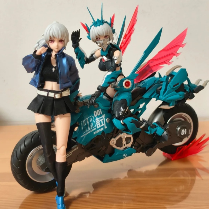 Model Kit Nuke Matrix - 核爆マトリックス サイバーフォレスト ハリケーンホッパー イェ・フェンチャン メカガール プラスチックモデルキット