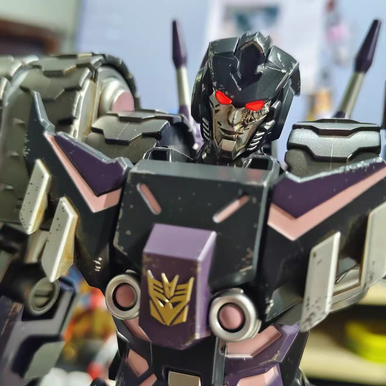 Model Kit Mecha - YOLOPARK トランスフォーマー ディセプティコン ターン DJD 合金アクションフィギュア