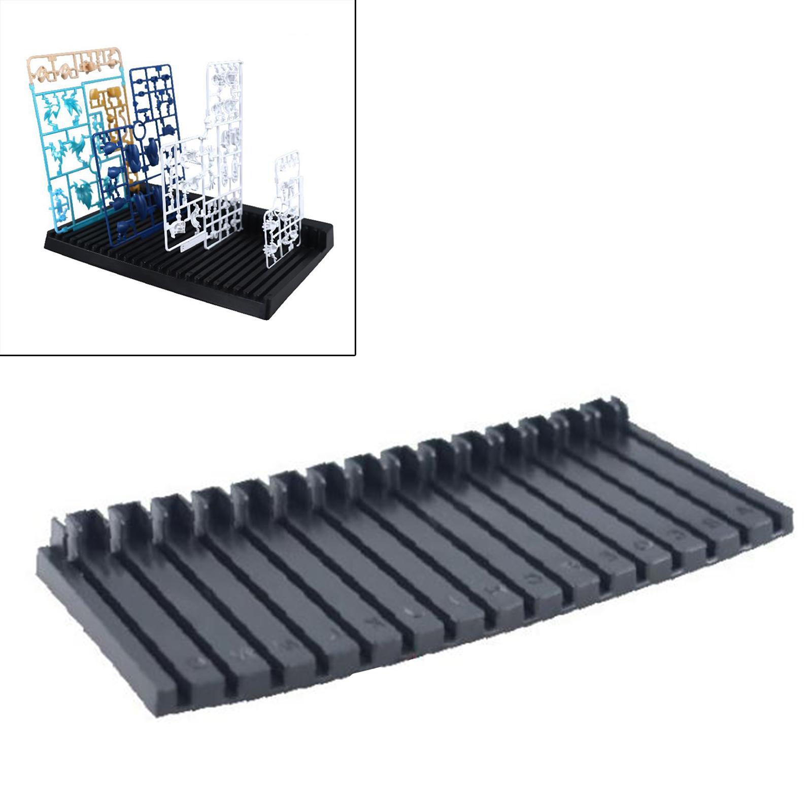 Model Kit Runner Organizer - 個棚ツールホルダー配置ラック趣味モデル作成部品ガンプラボードフレーム棚ラック統合アセンブリ