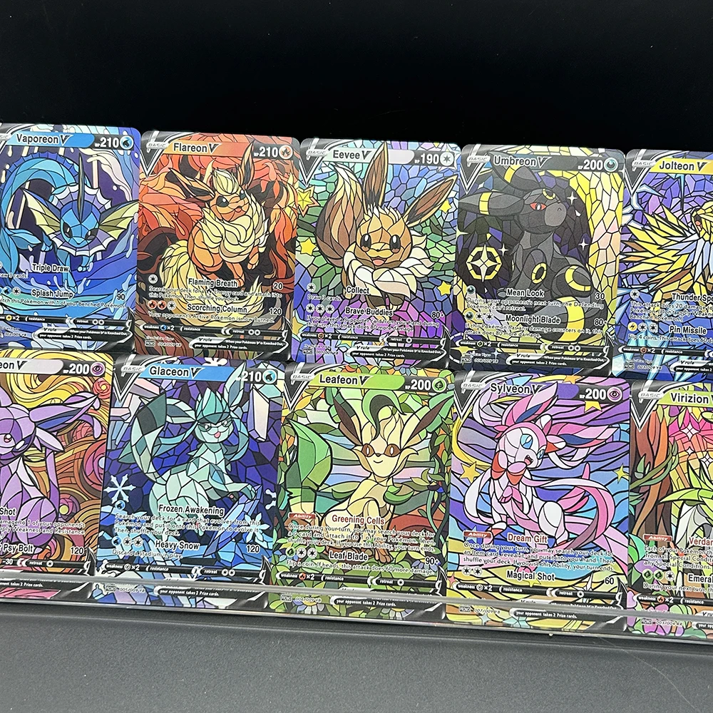 Model Kit Umbreon - 10 ピース/セット Diy PTCG イーブイ アンブレオン
