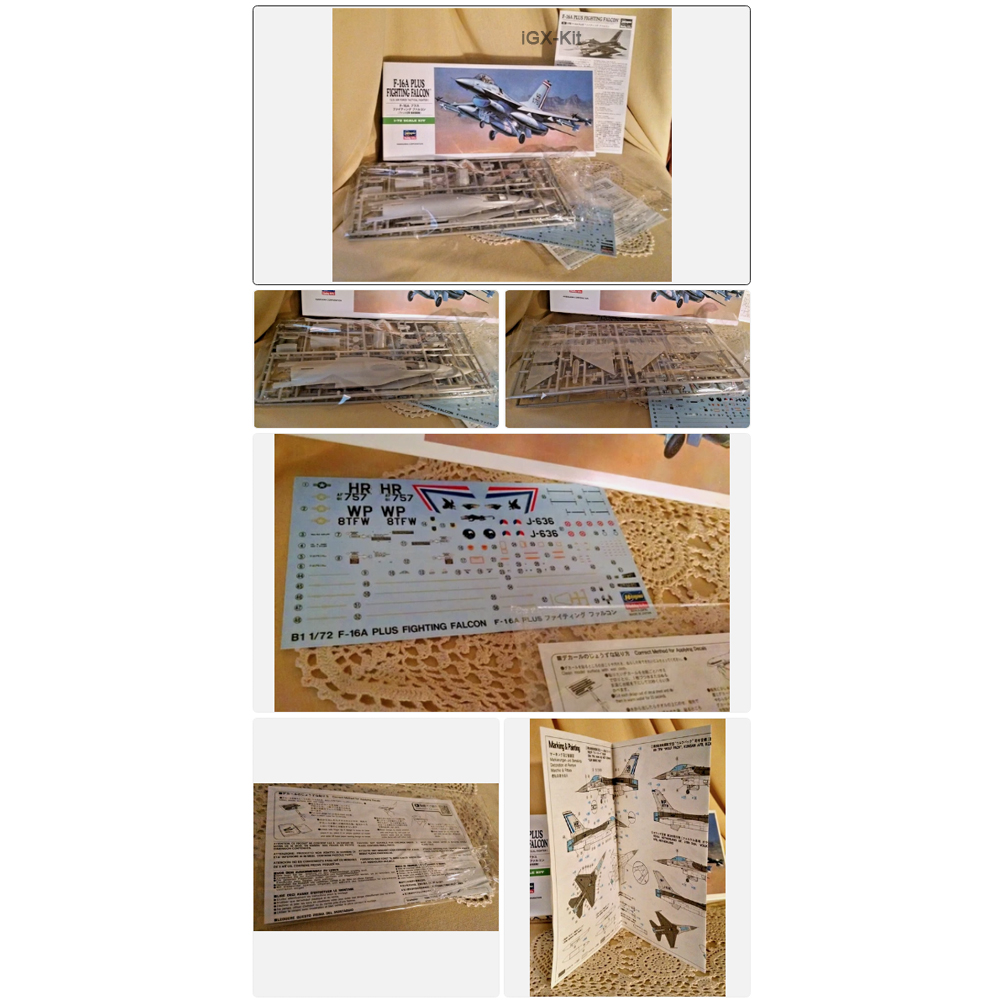 Model Kit Hasegawa - ハセガワ 00231 1/72 スケール US F16