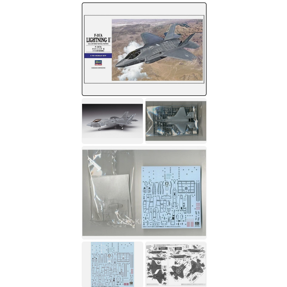 Model Kit Hasegawa - ハセガワ 01572 1:72 スケール 米国 F35