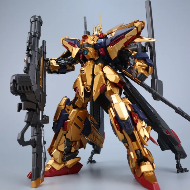 Model Kit Armored Core - 神馬模型 金戦士 組立式可動玩具フィギュア 合金骨格フルアーマー 百鬼斬鬼改 アクションフィギュア