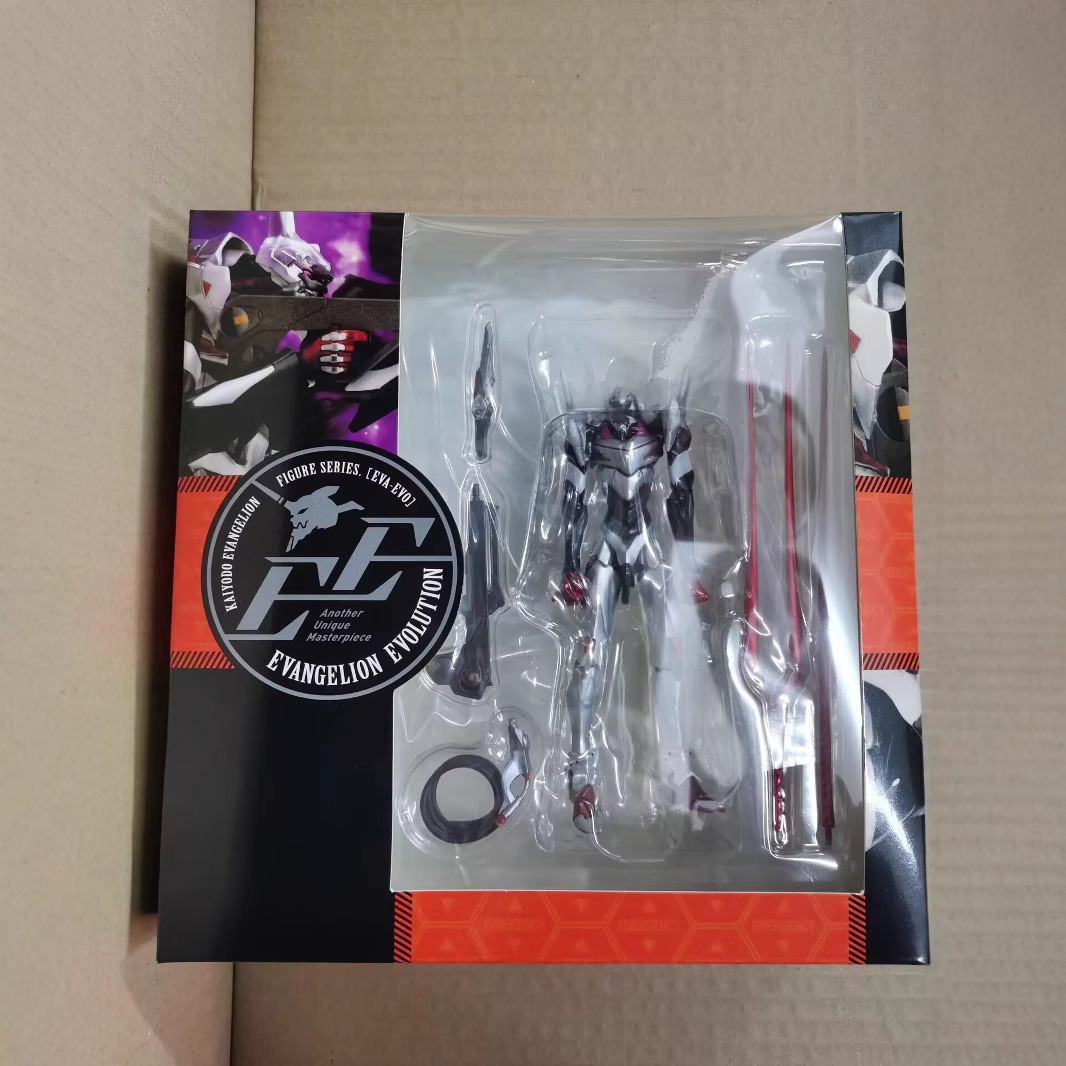 Model Kit Evangelion Bandai - 新しいアニメ EVA エヴァンゲリオン-04 関節運動アクションフィギュア PVC モデル像おもちゃ人形机の装飾グッズギフト箱入り