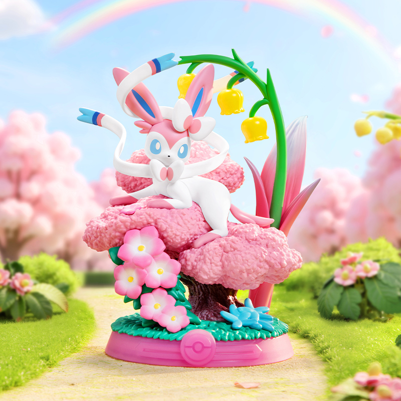 Model Kit Umbreon - アニメポケモン Funism オリジナル本物のイーブイファミリースーツブラインドボックスフレアオンアンブレオンシルベオンアクションフィギュアコレクション模型玩具ギフト