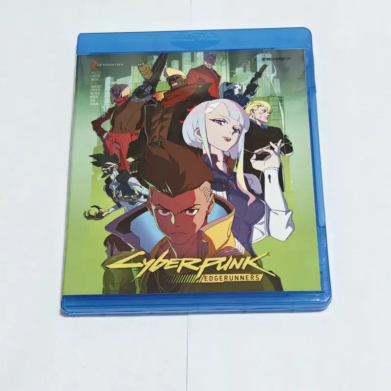 Model Kit Runner Organizer - ブルーレイBDディスクボックス サイバーパンク エッジランナー アニメーションCDボックス