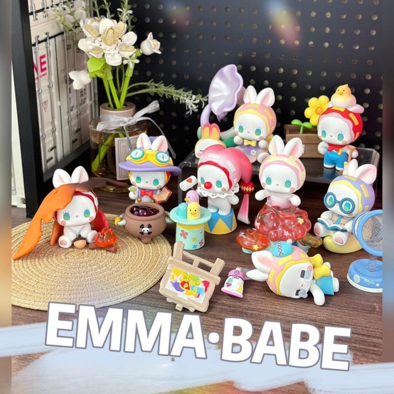 Model Kit Academy - エマフェアリーベイビーアカデミーシリーズ,ブラインドボックス,かわいいアクションフィギュア,ミステリーボックス,サプライズバッグ,装飾,誕生日プレゼントのおもちゃ