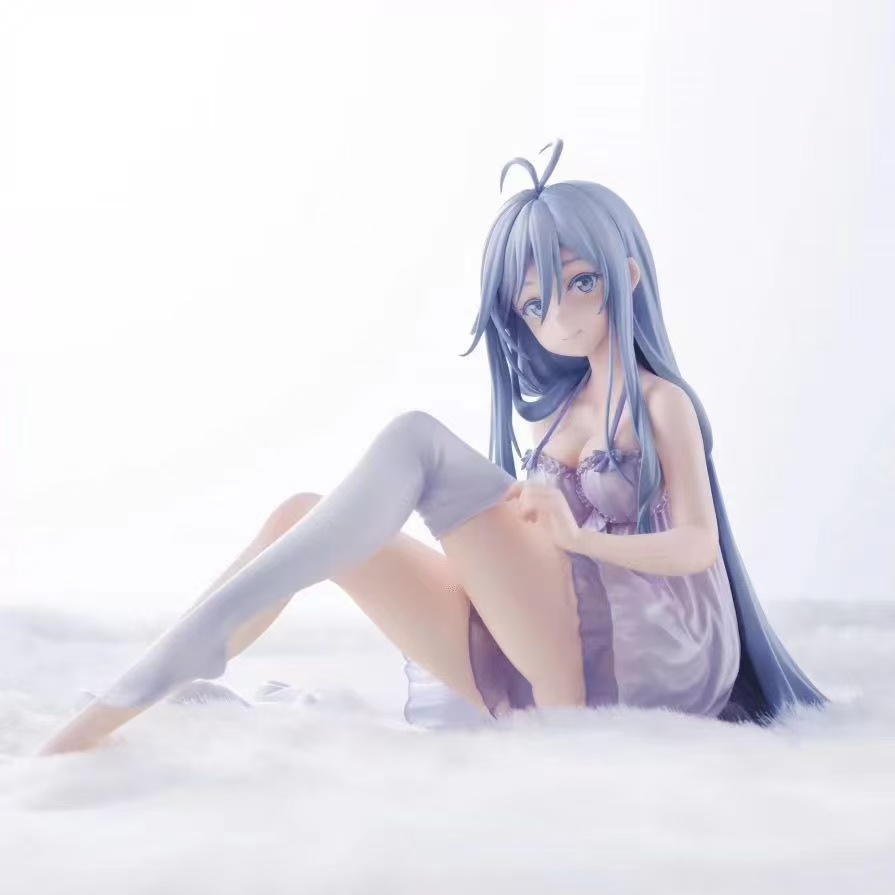 Model Kit Eighty Six - 10 センチメートル 86-エイトシックス ヴラディレナ・ミリゼ パジャマを着たアニメガールフィギュアモデル像コレクションデスクトップ装飾飾りおもちゃギフト