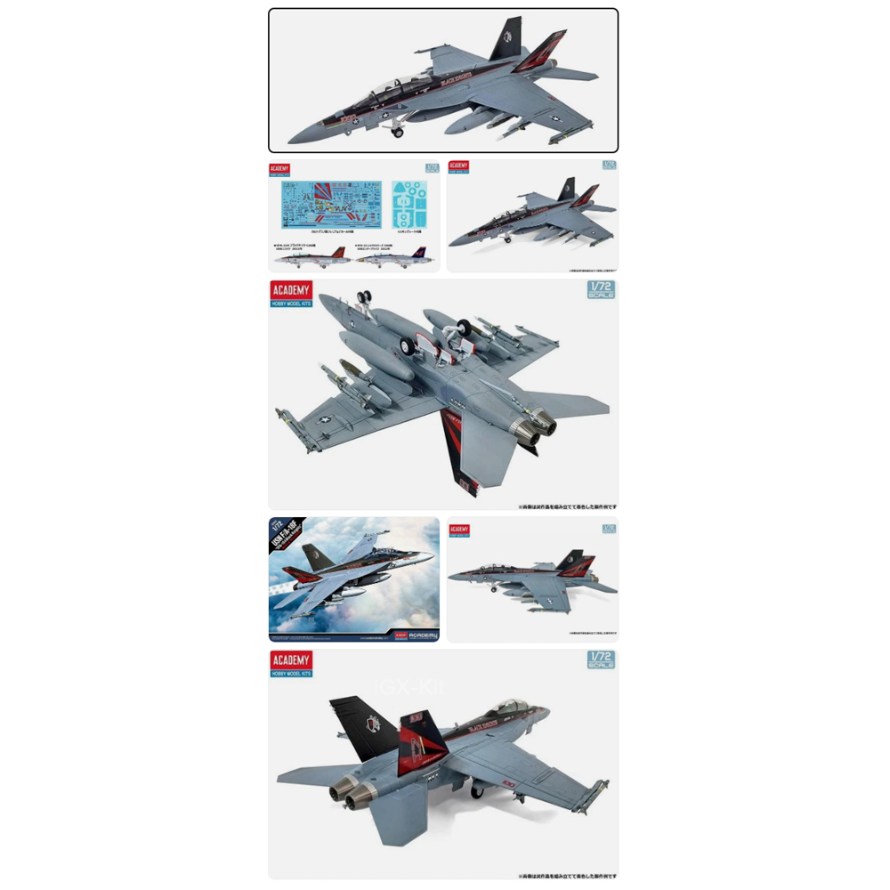 Model Kit Academy - アカデミー 12577 1:72 スケール USN F18