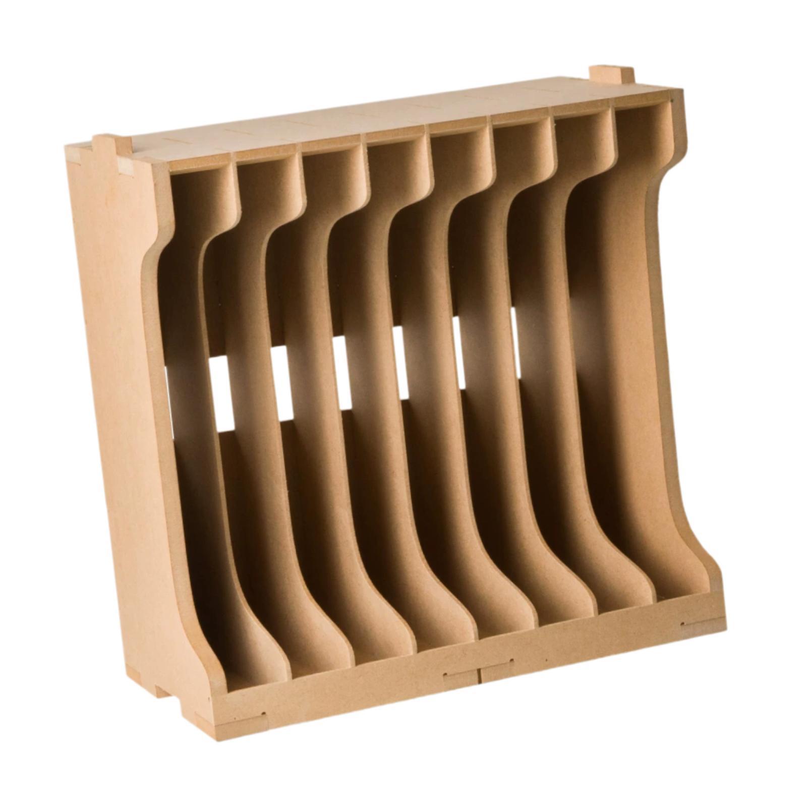 モデルキットツール収納ラックオーガナイザーラックMDF素材木 - Model Kit Runner Organizer のレビューと価格