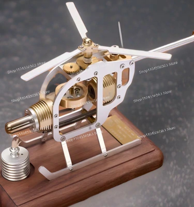 ミニスターリングエンジンヘリコプターモデルキット エアパワー - Model Kit Engine のレビューと価格