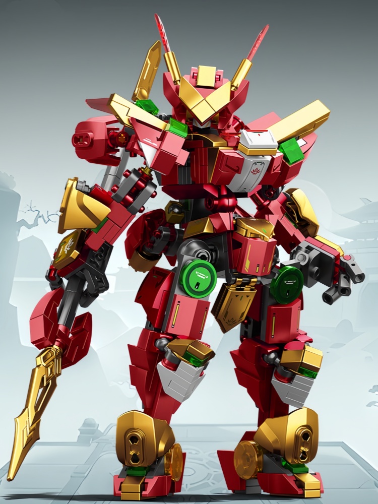 センボブロック ネザ戦士メカ 組み立てブロック 510ピース - Model Kit Nezha のレビューと価格