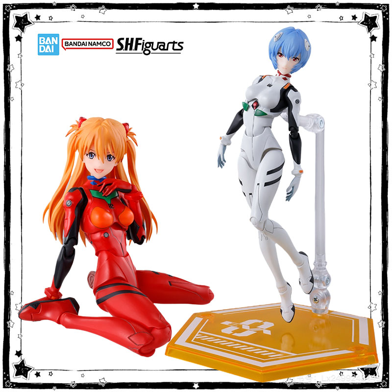 バンダイ純正 SHF 綾波レイ・ソリュ・アスカ・ラングレーモ - Model Kit Evangelion Bandai のレビューと価格