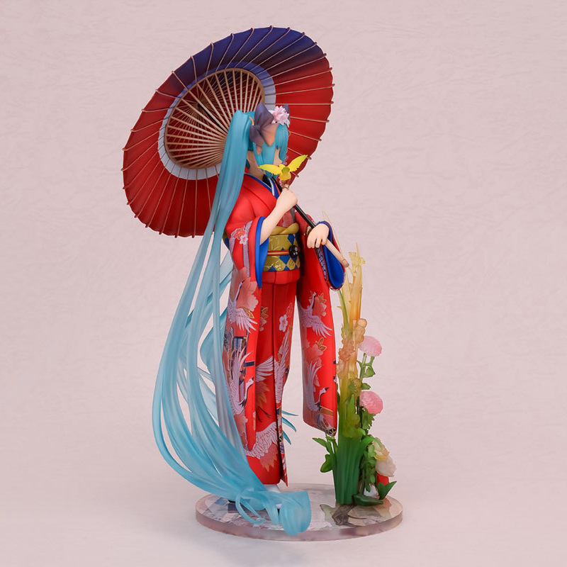 フジチョコ 初音ミク 花柄着物フィギュア - Model Kit Hatsune Miku のレビューと価格