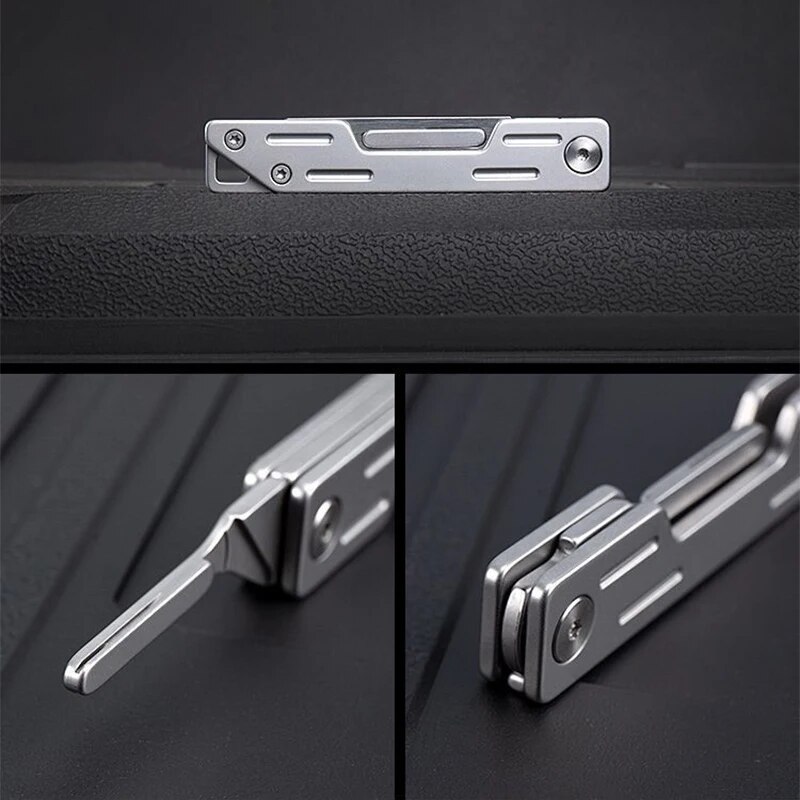 折りたたみナイフ ステンレス鋼ポケットナイフ 9 交換可能な - Hobby Knife Blade のレビューと価格