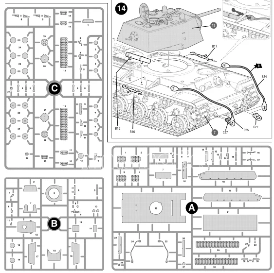 ズベズダ 5070 1/72 KV-1 ソビエト重戦車 ロシ - Model Kit Zvezda のレビューと価格