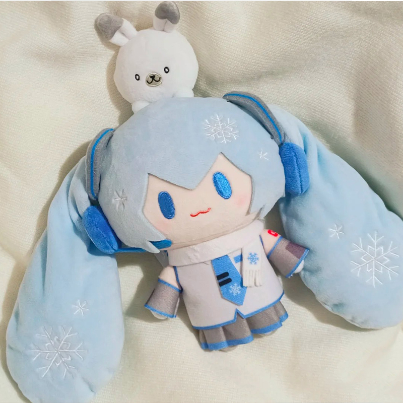 15cm 初音ミク 雪シリーズ ぬいぐるみ かわいい Qバー - Model Kit Hatsune Miku のレビューと価格
