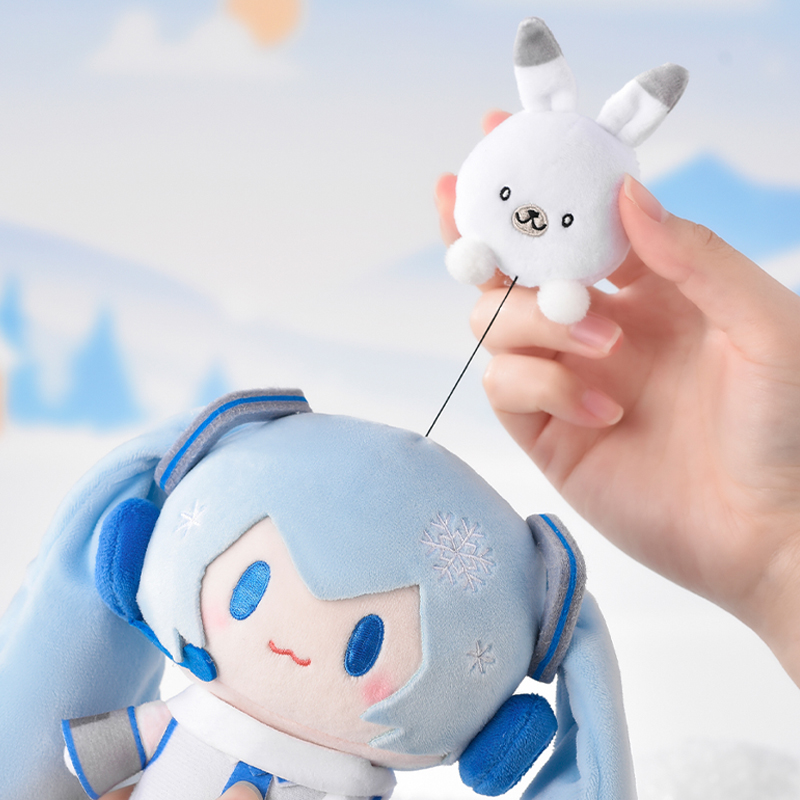 15cm 初音ミク 雪シリーズ ぬいぐるみ かわいい Qバー - Model Kit Hatsune Miku のレビューと価格