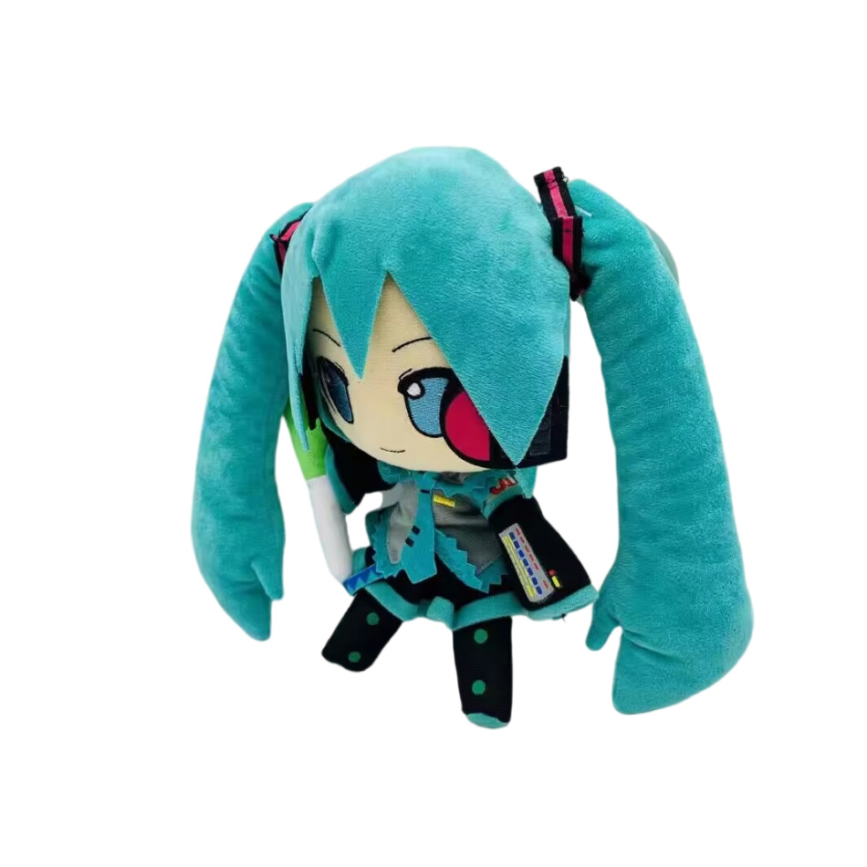愛らしい初音ミクのぬいぐるみ、ふわふわアニメキャラクター人形 - Model Kit Hatsune Miku のレビューと価格