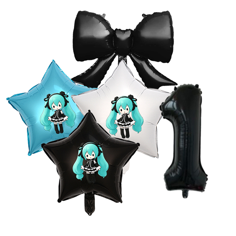 バーチャルアイドル初音ミクプリントラテックスバルーンキット、 - Model Kit Hatsune Miku のレビューと価格