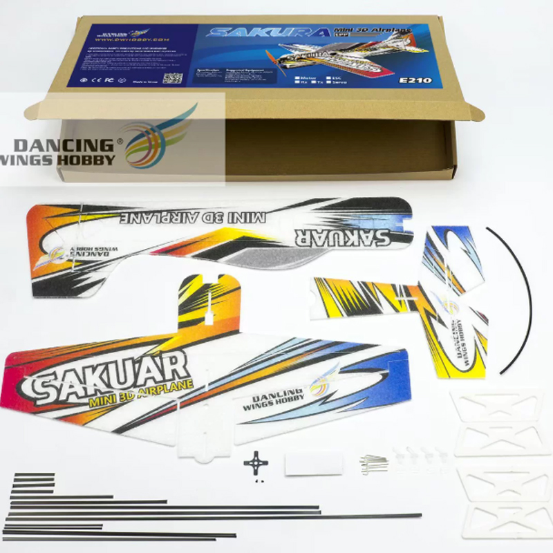 SAKURA EPPマイクロ3D RC飛行機キット（未組立） - Model Kit Expert のレビューと価格