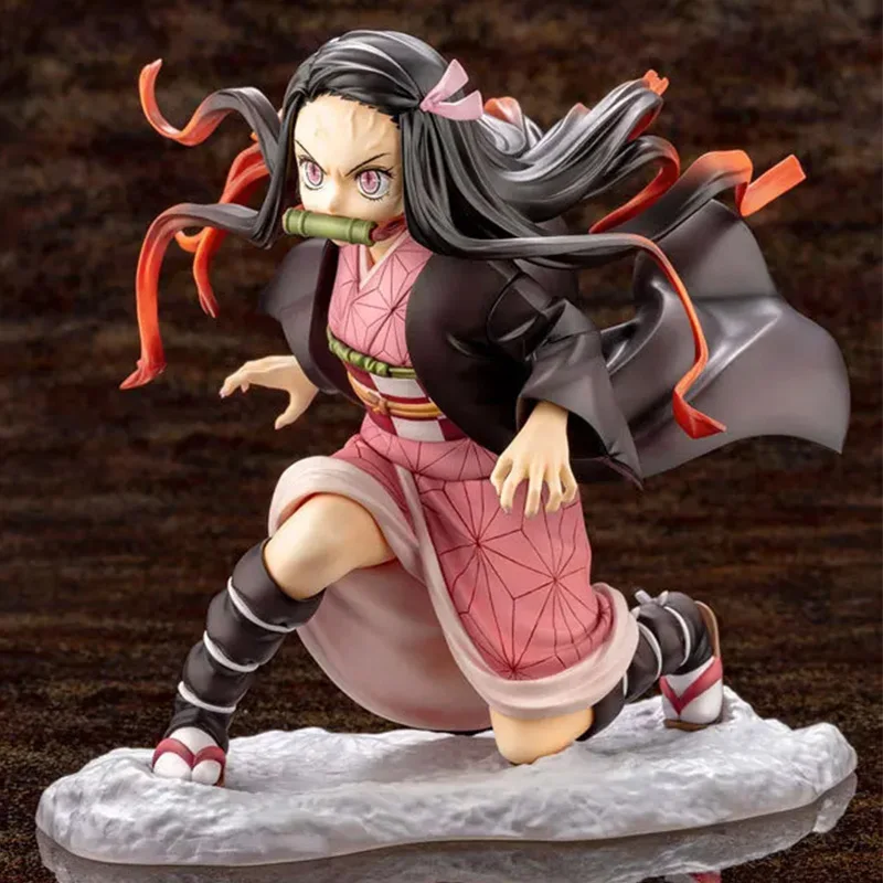 竈門禰豆子アクションフィギュアアニメ鬼滅の刃PVCフィギュア - Model Kit Nezha のレビューと価格