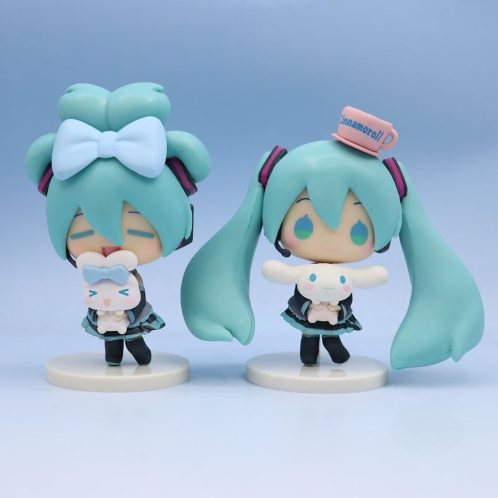 8-10 センチメートルアニメ初音ミクフィギュアミクアクショ - Model Kit Hatsune Miku のレビューと価格