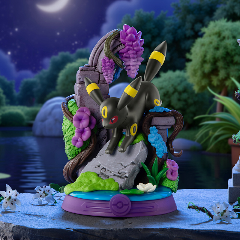 アニメポケモン Funism オリジナル本物のイーブイファミ - Model Kit Umbreon のレビューと価格