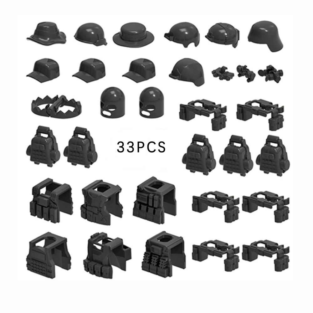 ミニ兵士フィギュア付きミリタリービルディングブロック、特殊部 - Model Kit Armored Core のレビューと価格