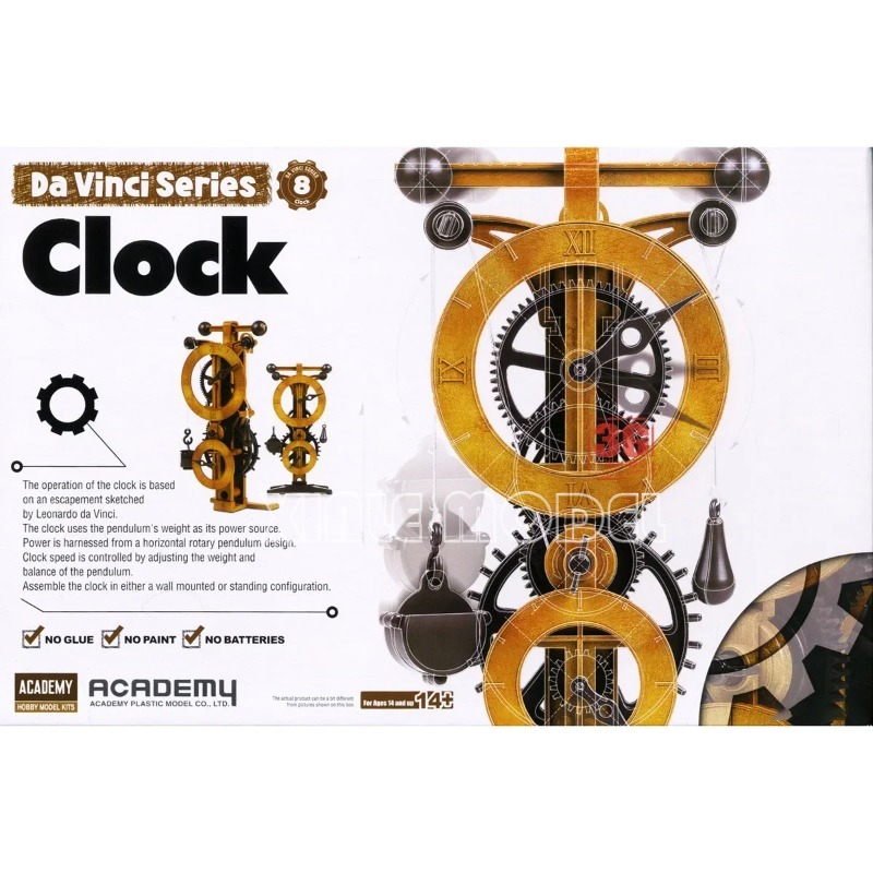 アカデミー 18150 ダ・ヴィンチ・マシンズ・シリーズ ダ - Model Kit Academy のレビューと価格