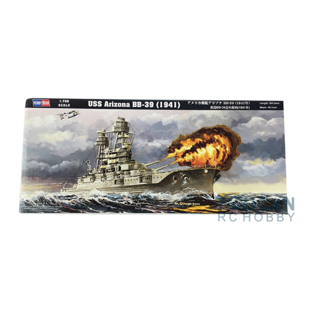 ホビーボス 83401 1/700 USS アリゾナ BB- - Model Kit Uss Arizona のレビューと価格