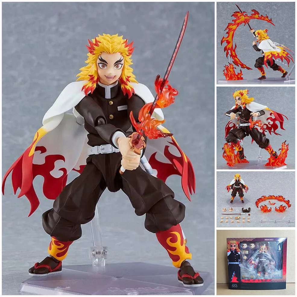 フィグマ553 鬼滅の刃 煉獄杏寿郎 可動アクションフィギュ - Model Kit Nezha のレビューと価格