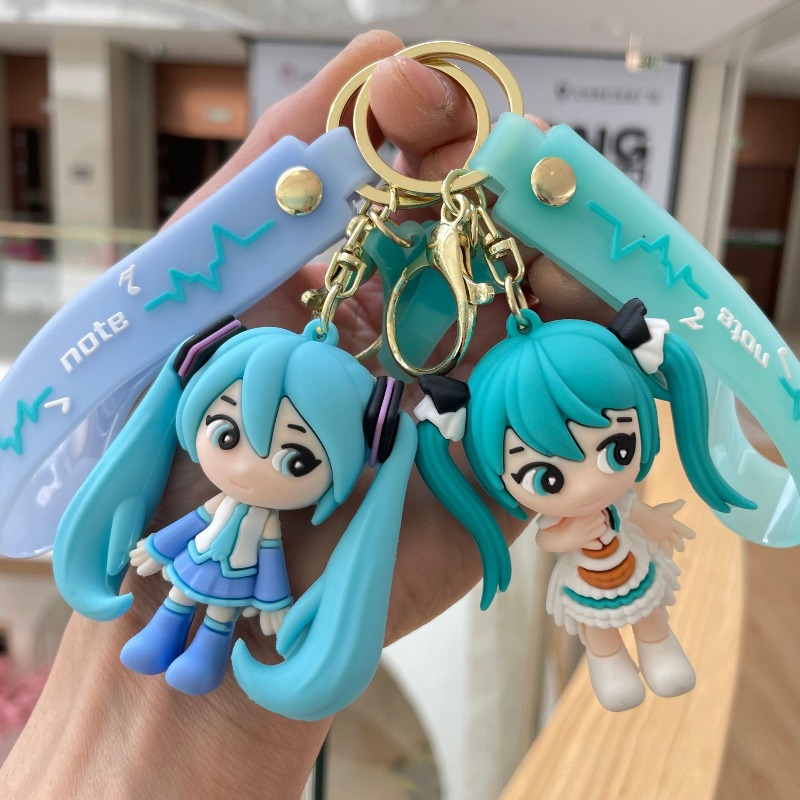 初音ミクキーホルダー新しいクリエイティブ漫画とかわいいファッ - Model Kit Cars のレビューと価格