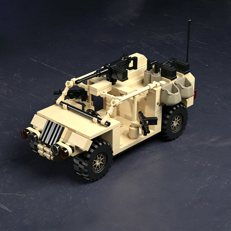 軽装甲突撃車両モデル MOC 組み立てブロック 戦争装備 モ - Model Kit Armored Core のレビューと価格