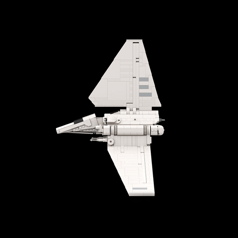 1213ピース MOC インペリアル・ラムダ級シャトル宇宙戦 - Model Kit Expert のレビューと価格