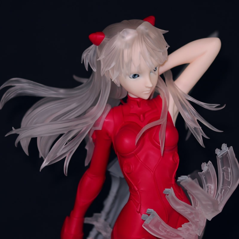 1/4 アスカ・ラングレー エヴァンゲリオン 未塗装未組立ガ - Model Kit Evangelion Bandai のレビューと価格
