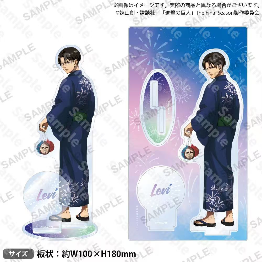 アタキング・ジャイアンツ リヴァイ フィギュア アクリルスタ - Model Kit Holder のレビューと価格
