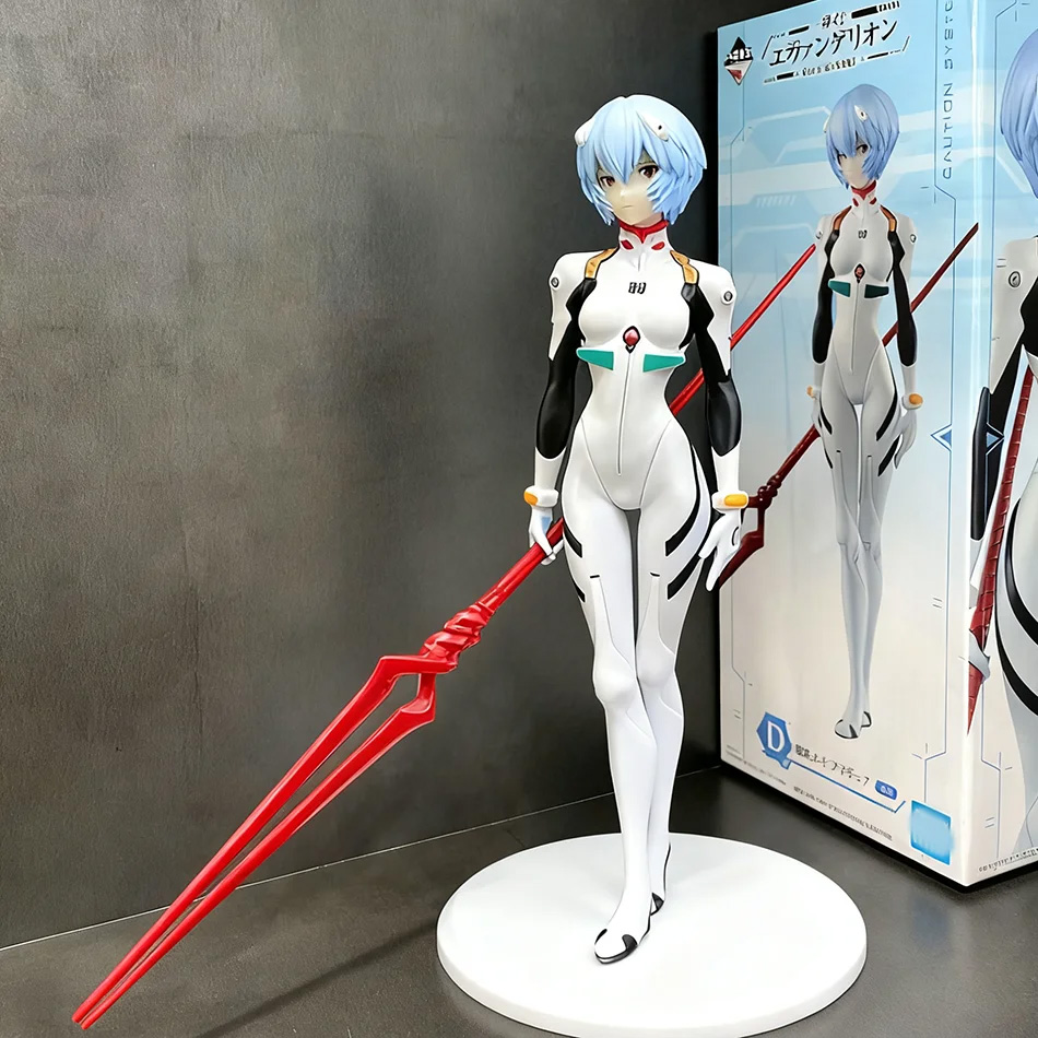 23 センチメートル綾波レイアクションフィギュア長弓の槍付き - Model Kit Evangelion Bandai のレビューと価格