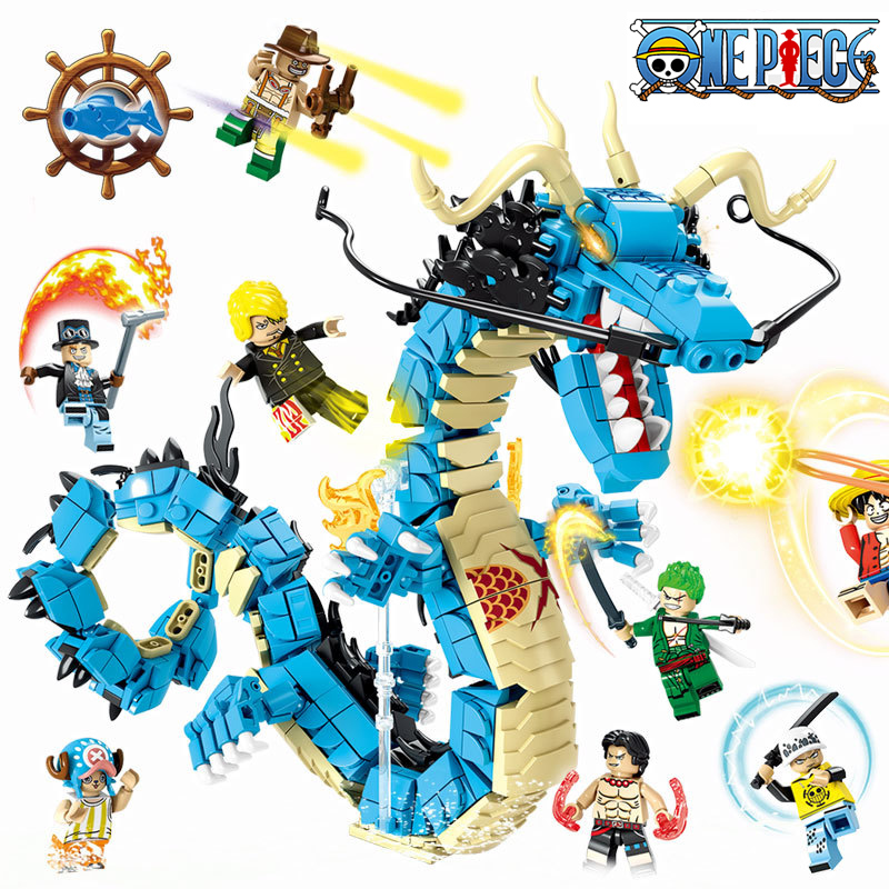 8in1 ワンピースビルディングブロックブルードラゴンカイド - Model Kit Centaur のレビューと価格