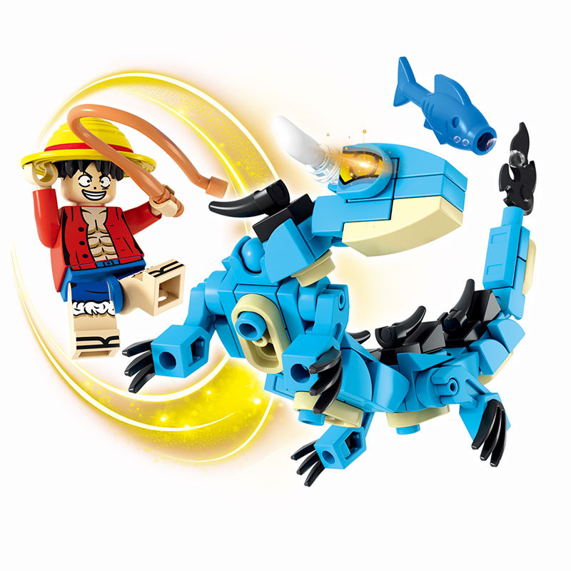 8in1 ワンピースビルディングブロックブルードラゴンカイド - Model Kit Centaur のレビューと価格