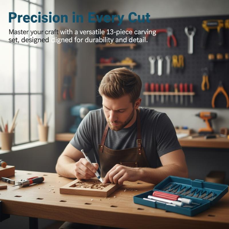 DIYクラフト精密ナイフセット 13ピースアソートブレード  - Hobby Knife Blade のレビューと価格