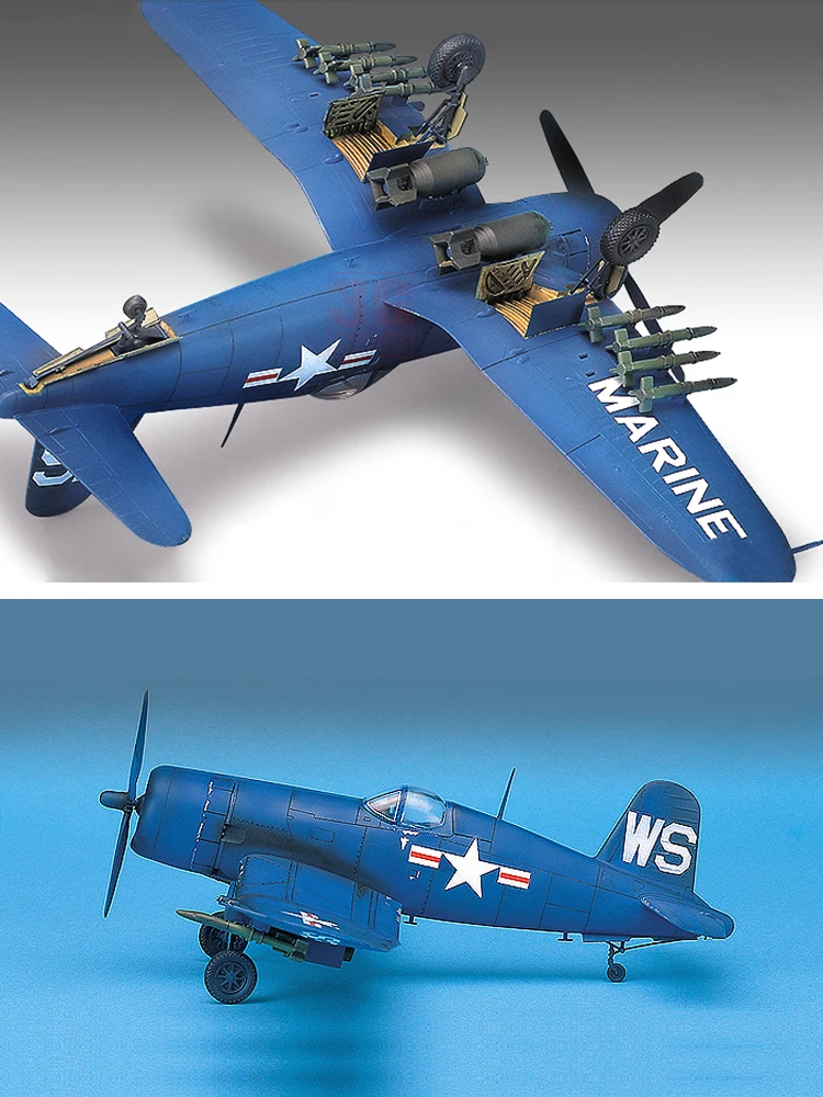 アカデミーアセンブリ 航空機モデルキット 12267 F4U - Model Kit Academy のレビューと価格