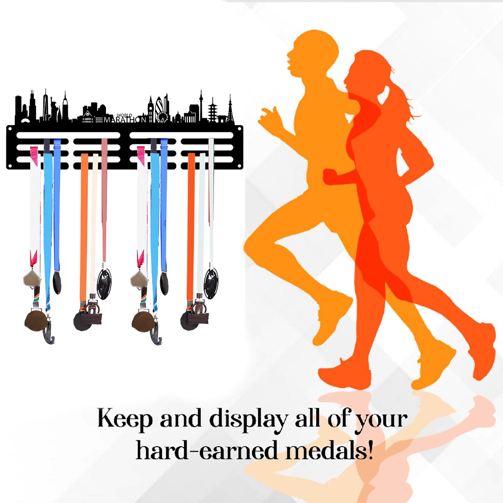 メダル展示棚、リボンオーガナイザー、ランニング、アイアンスポ - Model Kit Runner Organizer のレビューと価格