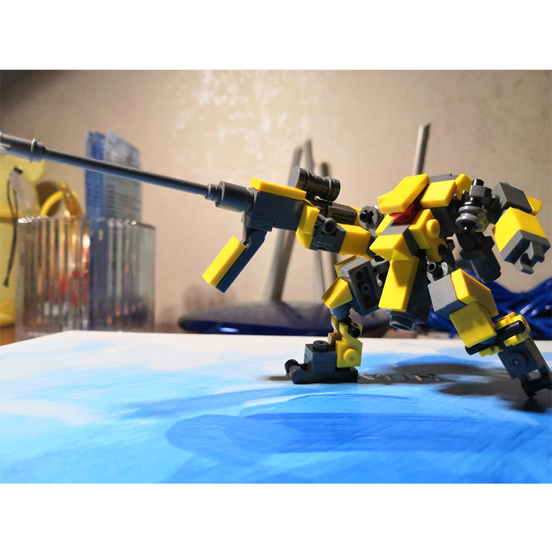 Mecha-子供向けの粒状ロボットのビルディングブロック,7 - Model Kit Mecha のレビューと価格