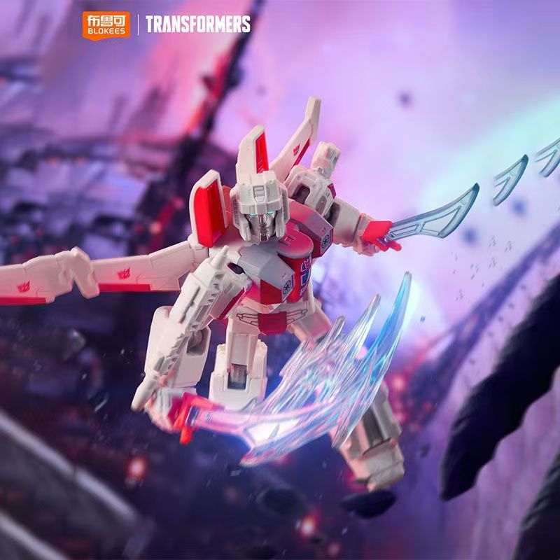 新しいブロッキー変身シャイニングバージョン4アクションフィギ - Model Kit Transformers Blokees のレビューと価格