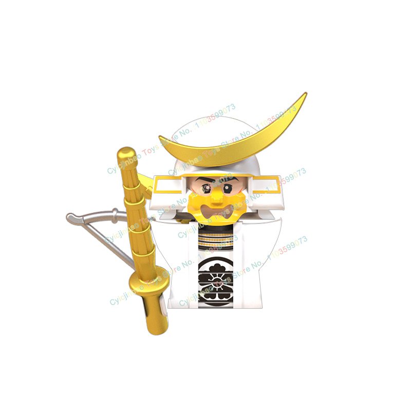 中世の武士の鎧ビルディングブロック、ミニアクションフィギュア - Model Kit Armored Core のレビューと価格